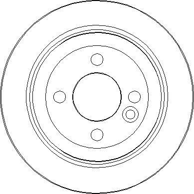 TRW DF6523 - Disc frana aaoparts.ro