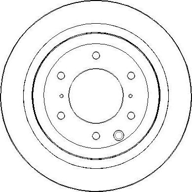 NATIONAL NBD1801 - Disc frana aaoparts.ro