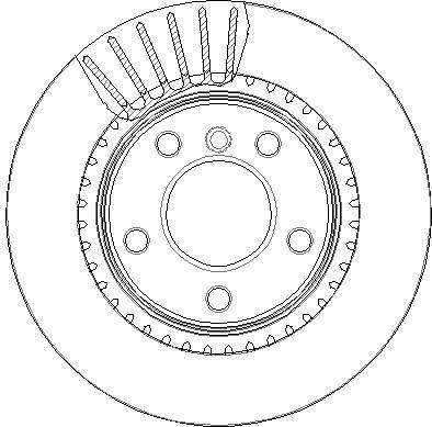 NATIONAL NBD1816 - Disc frana aaoparts.ro