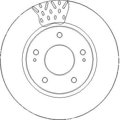 NATIONAL NBD1817 - Disc frana aaoparts.ro
