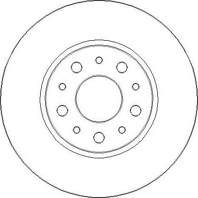 Delphi BG4654C - Disc frana aaoparts.ro