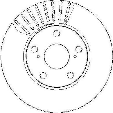 Delphi BG4711C - Disc frana aaoparts.ro