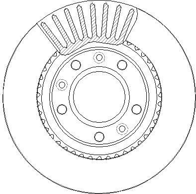 NATIONAL NBD1871 - Disc frana aaoparts.ro