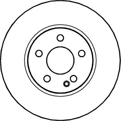 NATIONAL NBD1345 - Disc frana aaoparts.ro