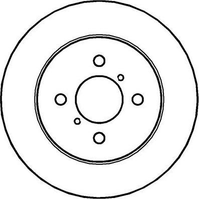 NATIONAL NBD1348 - Disc frana aaoparts.ro