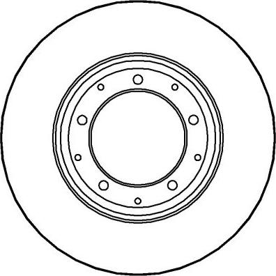 NATIONAL NBD1363 - Disc frana aaoparts.ro