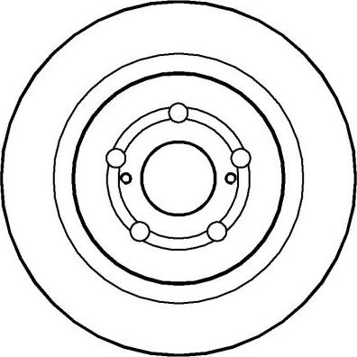 NATIONAL NBD1309 - Disc frana aaoparts.ro