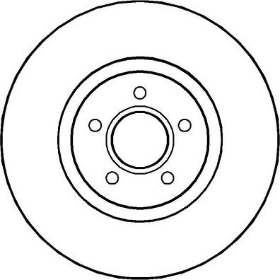 NATIONAL NBD1386 - Disc frana aaoparts.ro