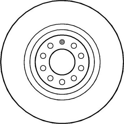 NATIONAL NBD1330 - Disc frana aaoparts.ro