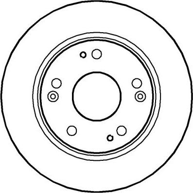 NATIONAL NBD1337 - Disc frana aaoparts.ro