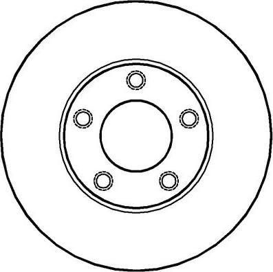 NATIONAL NBD1320 - Disc frana aaoparts.ro