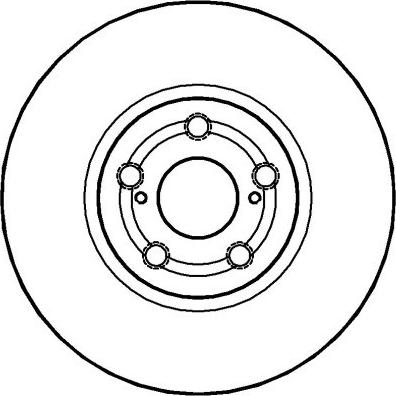 NATIONAL NBD1324 - Disc frana aaoparts.ro