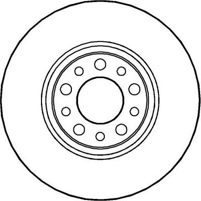 NATIONAL NBD1377 - Disc frana aaoparts.ro