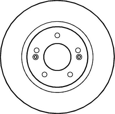 Delphi BG3860 - Disc frana aaoparts.ro