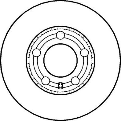 NATIONAL NBD1247 - Disc frana aaoparts.ro