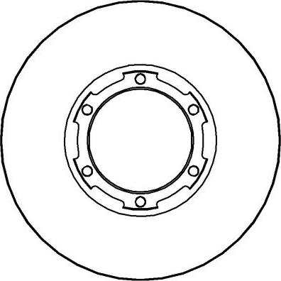 NATIONAL NBD124 - Disc frana aaoparts.ro