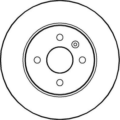 NATIONAL NBD1281 - Disc frana aaoparts.ro