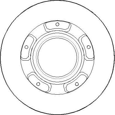 NATIONAL NBD1796 - Disc frana aaoparts.ro