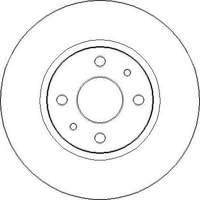 NATIONAL NBD1791 - Disc frana aaoparts.ro