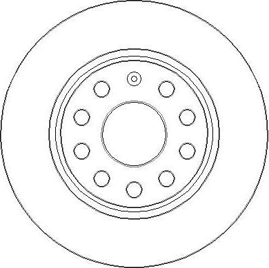 NATIONAL NBD1793 - Disc frana aaoparts.ro