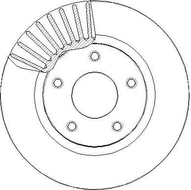 Blue Print ADN143152 - Disc frana aaoparts.ro