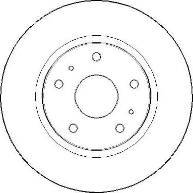 NATIONAL NBD1758 - Disc frana aaoparts.ro