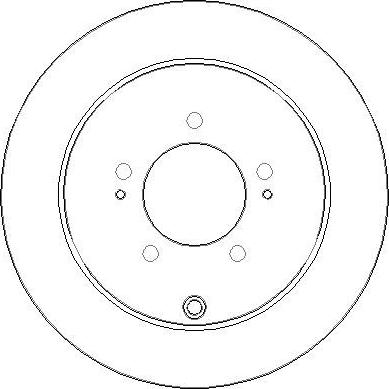 NATIONAL NBD1709 - Disc frana aaoparts.ro