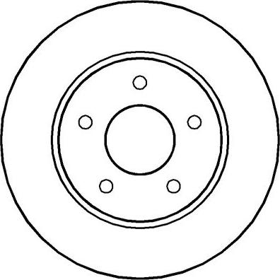 TRW DF7028 - Disc frana aaoparts.ro