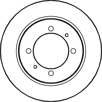 NATIONAL NBD869 - Disc frana aaoparts.ro