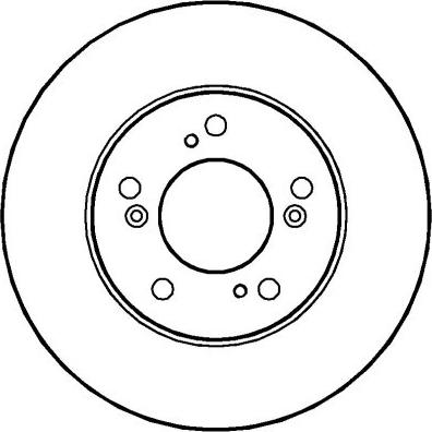 NATIONAL NBD817 - Disc frana aaoparts.ro