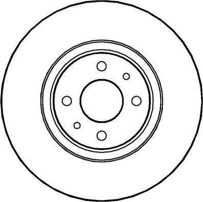 NATIONAL NBD348 - Disc frana aaoparts.ro