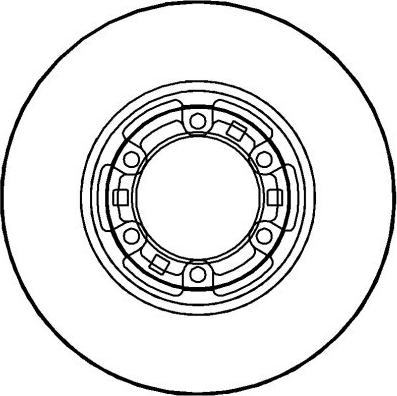 NATIONAL NBD364 - Disc frana aaoparts.ro