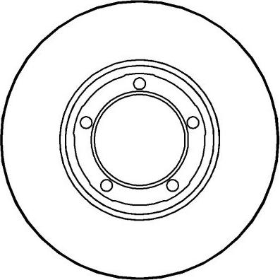 NATIONAL NBD365 - Disc frana aaoparts.ro