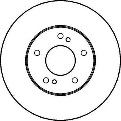 NATIONAL NBD367 - Disc frana aaoparts.ro