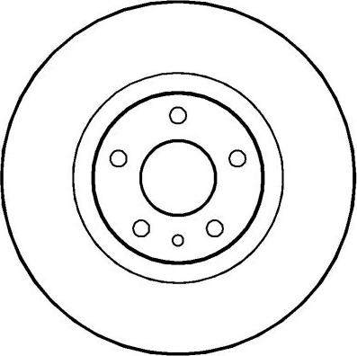 NATIONAL NBD337 - Disc frana aaoparts.ro