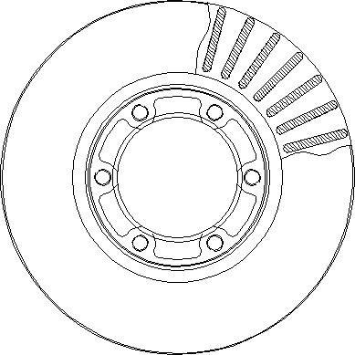 NATIONAL NBD209 - Disc frana aaoparts.ro