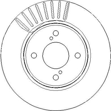 NATIONAL NBD2033 - Disc frana aaoparts.ro