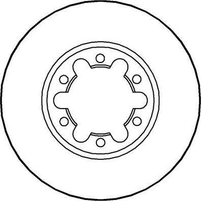 NATIONAL NBD231 - Disc frana aaoparts.ro