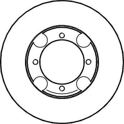 NATIONAL NBD220 - Disc frana aaoparts.ro