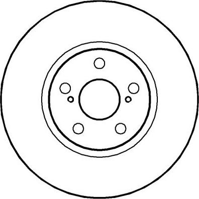 NATIONAL NBD749 - Disc frana aaoparts.ro