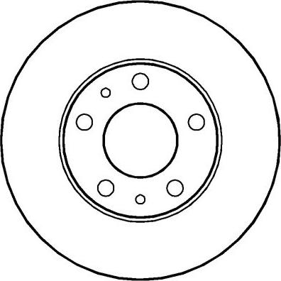 NATIONAL NBD746 - Disc frana aaoparts.ro