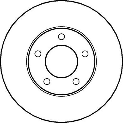 NATIONAL NBD757 - Disc frana aaoparts.ro