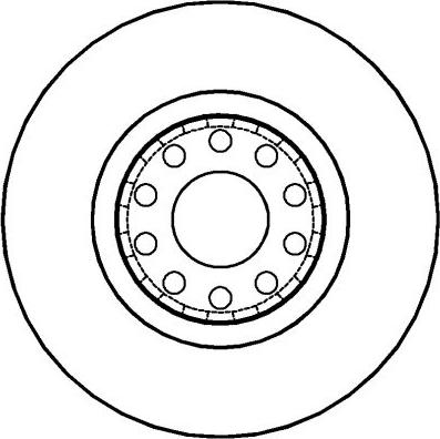 NATIONAL NBD713 - Disc frana aaoparts.ro