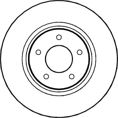 NATIONAL NBD771 - Disc frana aaoparts.ro