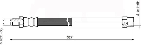 NATIONAL NBH6035 - Furtun frana aaoparts.ro