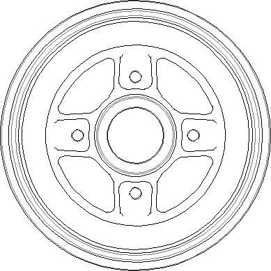 NATIONAL NDR038 - Tambur frana aaoparts.ro