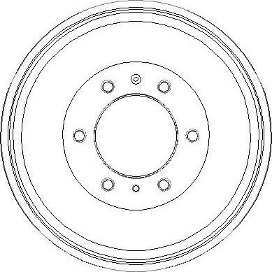NATIONAL NDR356 - Tambur frana aaoparts.ro