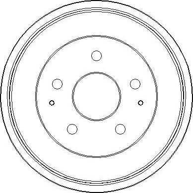 NATIONAL NDR314 - Tambur frana aaoparts.ro