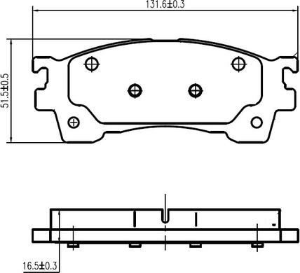 NATIONAL NP2986 - Set placute frana,frana disc aaoparts.ro