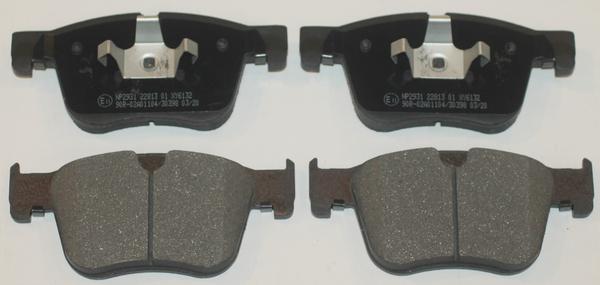 NATIONAL NP2931 - Set placute frana,frana disc aaoparts.ro